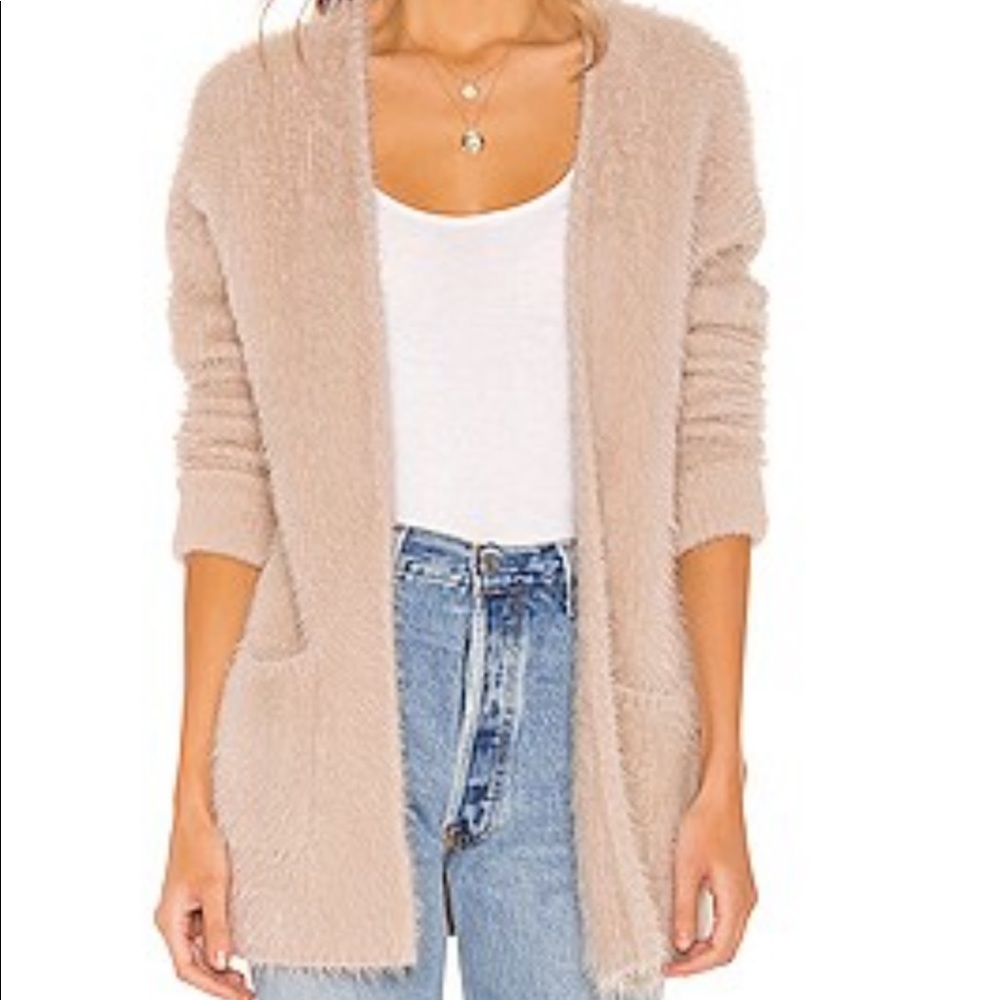 Sanctuary X Revolve Super Soft Cardigan * Stone * M *